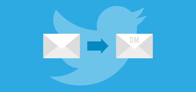 how to send DMs on Twitter