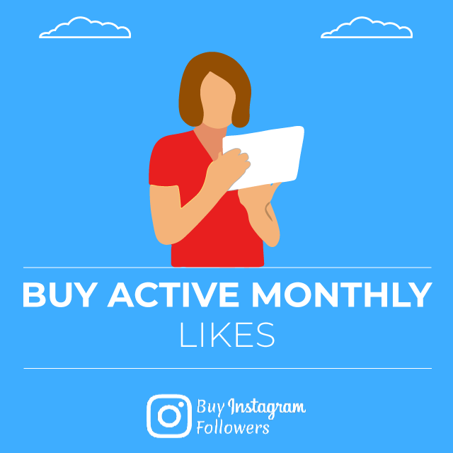 Buy Active Instagram Monthly Likes