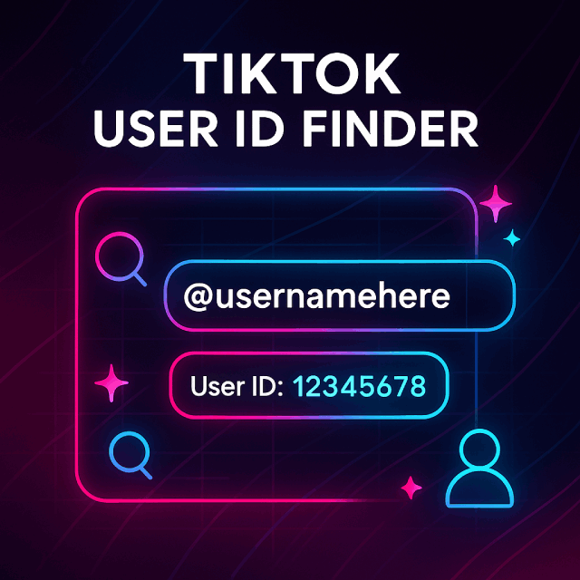 Find TikTok User ID